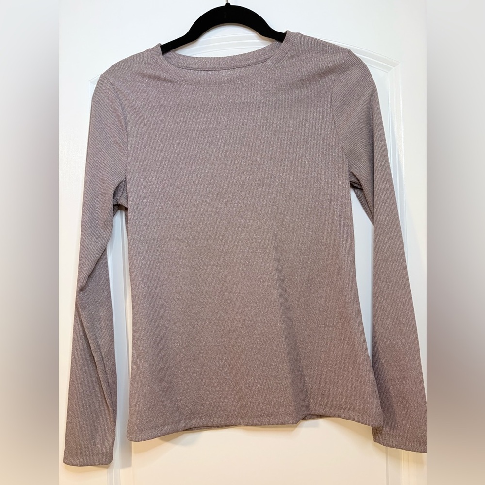 A New Day Dusty Purple Long Sleeve Top